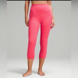 NWOT Lululemon Align 23" Leggings in Glaze Pink